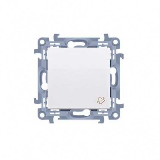 Simon10 Przycisk dzwonkowy biały -zdjęcie numer 1