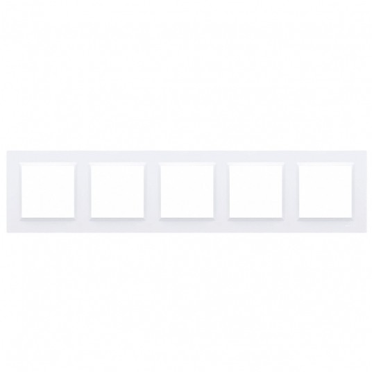 Simon10 Ramka pięciokrotna biała -zdjęcie numer 1
