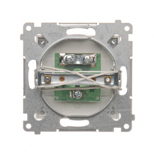 Simon54 Gniazdo antenowe TV końcowe srebrny mat -zdjęcie numer 2