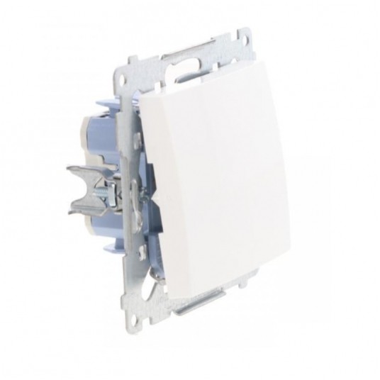 Simon54 Łącznik jednobiegunowy podświetl.biały -zdjęcie numer 1