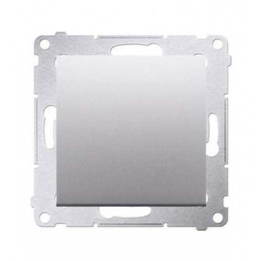 Simon54 Łącznik jednobiegunowy srebrny mat -zdjęcie numer 1