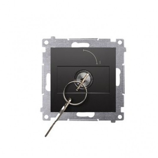 Simon54 Łącznik na kluczyk jednobieg. czarny mat -zdjęcie numer 1