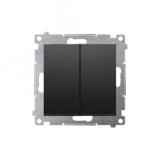 Simon54 Łącznik schodowy podw. bez pikt. cz. mat -zdjęcie numer 1