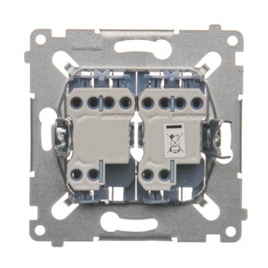 Simon54 Mechanizm Łącznik schodowy podwój.podświet -zdjęcie numer 2