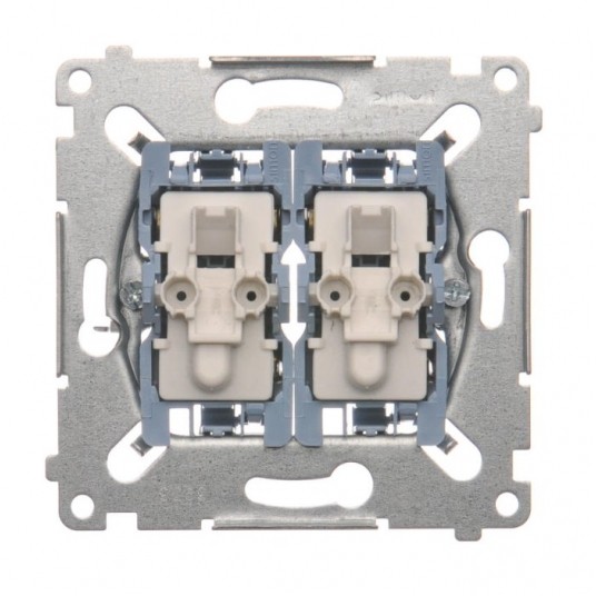 Simon54 Mechanizm Łącznik schodowy podwój.podświet -zdjęcie numer 1
