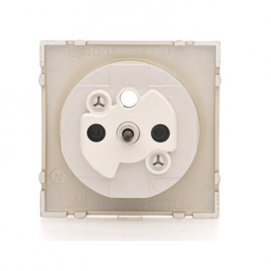 Simon54 Pokrywa gniazda pojedyńczego złoty mat -zdjęcie numer 1