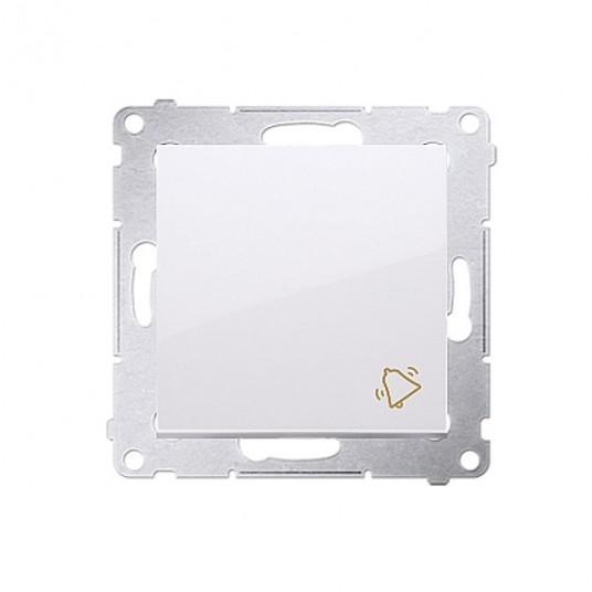 Simon54 Przycisk dzwonek biały -zdjęcie numer 1