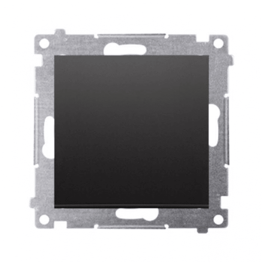 Simon54 Przycisk pojedyńczy zwierny antracyt -zdjęcie numer 1