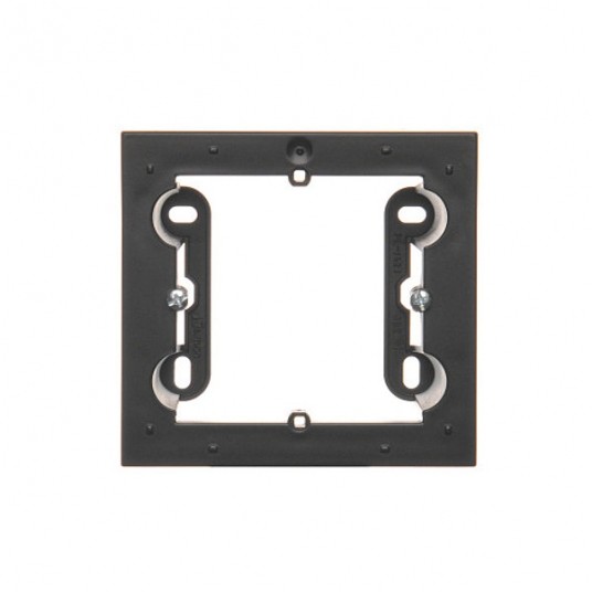 Simon54 Puszka natynkowa pojedyńcza czarny mat -zdjęcie numer 1