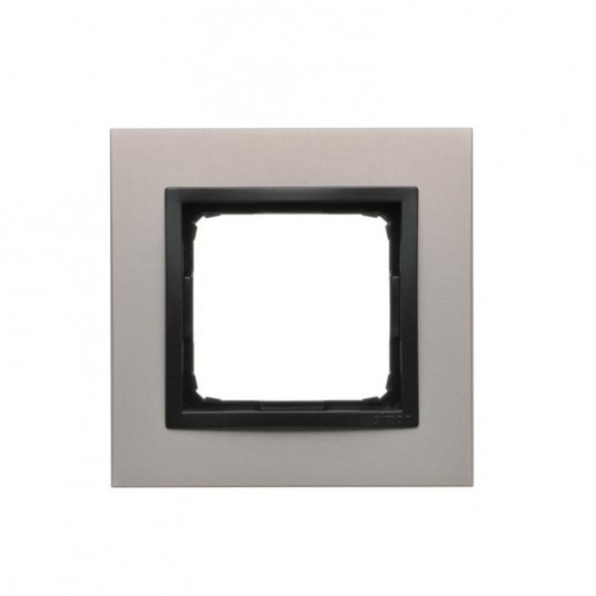 Simon54 Ramka pojedyńcza metalowa satynowa noc -zdjęcie numer 1