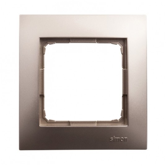 Simon54 Ramka pojedyncza złoty mat 1 pole -zdjęcie numer 1