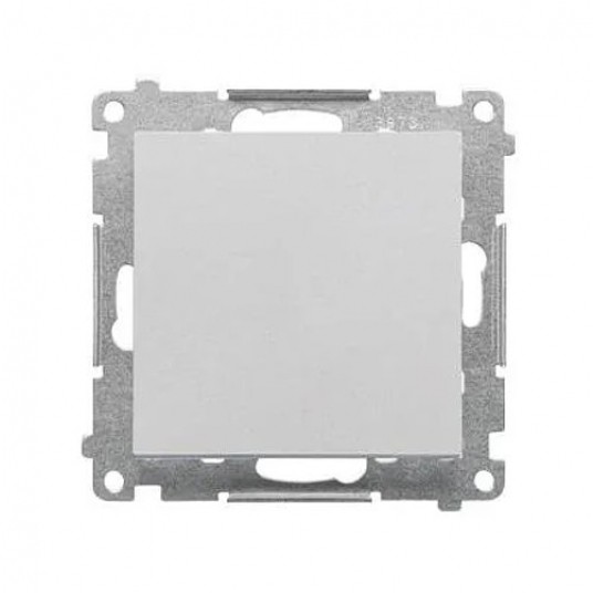 Simon55 łącznik jednobiegunowy Aluminium mat -zdjęcie numer 1