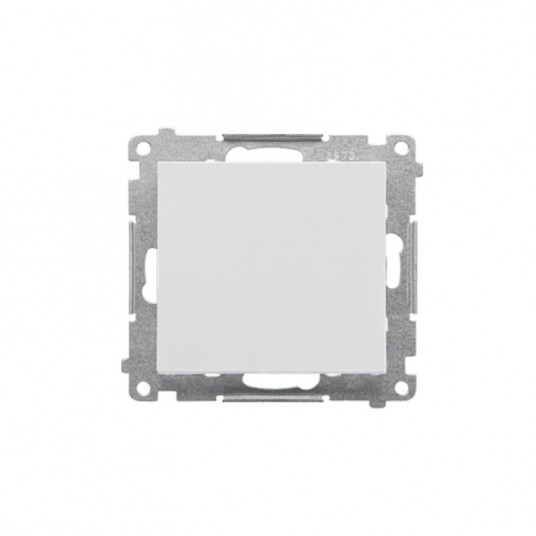 Simon55 łącznik jednobiegunowy Jasnoszary mat -zdjęcie numer 1