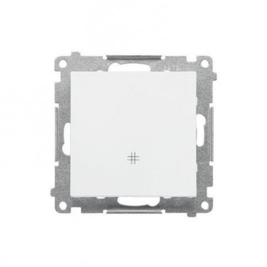 Simon55 łącznik krzyżowy Biały mat -zdjęcie numer 1