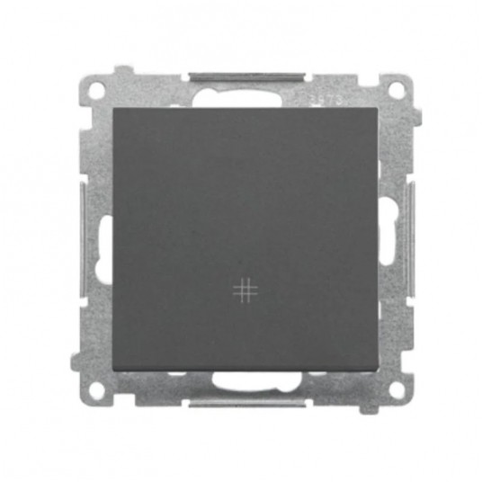 Simon55 łącznik krzyżowy podwójna Grafitowy mat -zdjęcie numer 1