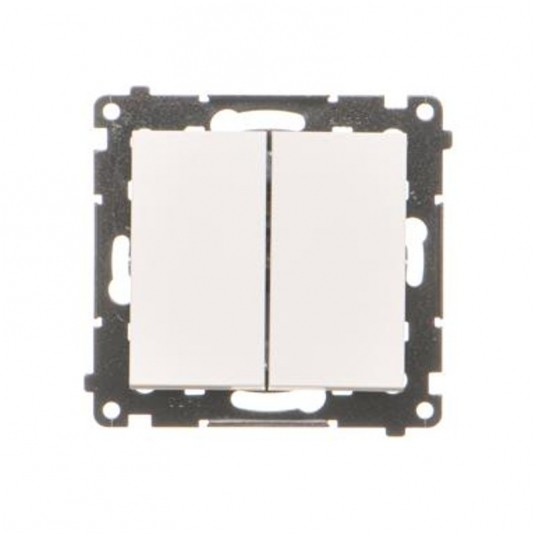 Simon55 łącznik świecznikowy biały mat -zdjęcie numer 1