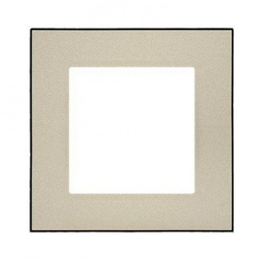 Simon55 Ramka 1-krotna DUO sza/czarna TRD1.149/144 -zdjęcie numer 1