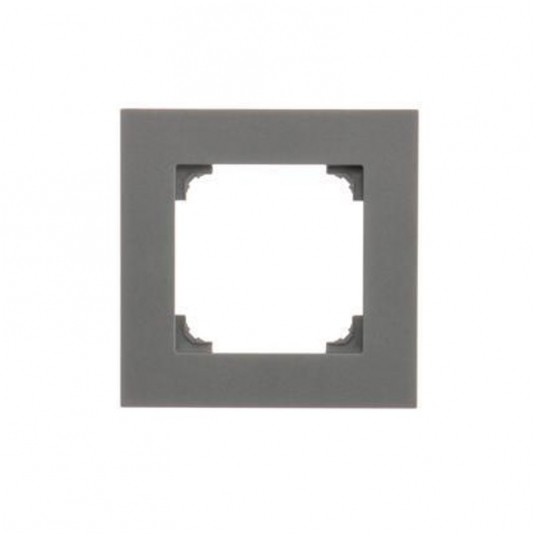 Simon55 Ramka 4-krotna LINE Graft mat TR4/116 -zdjęcie numer 1