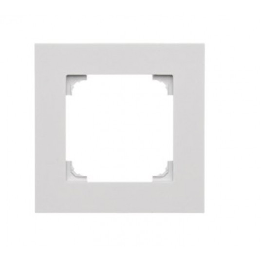 Simon55 Ramka pojedyncza jasnoszary mat TR1/114 -zdjęcie numer 1