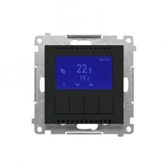Simon55 termostat programowalny Czarny mat -zdjęcie numer 1