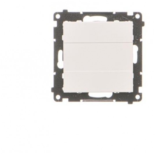 Simon55 Zaślepka ramki Biały mat -zdjęcie numer 1