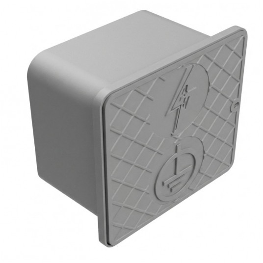 Skrzynka kontrolna uziom 150x150x100mm -zdjęcie numer 1