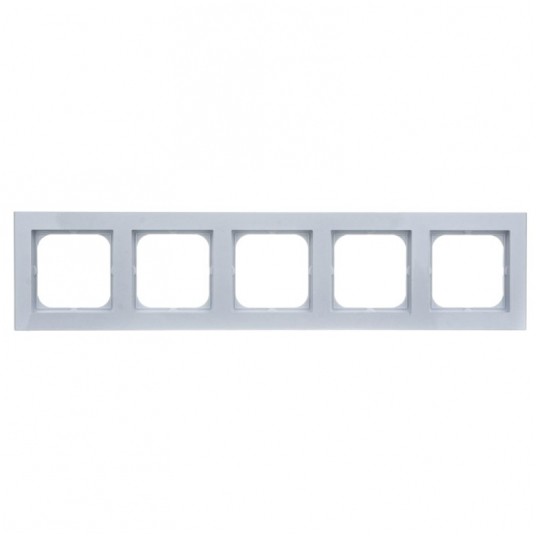 SONATA Ramka pięciokrotna biały mat -zdjęcie numer 1