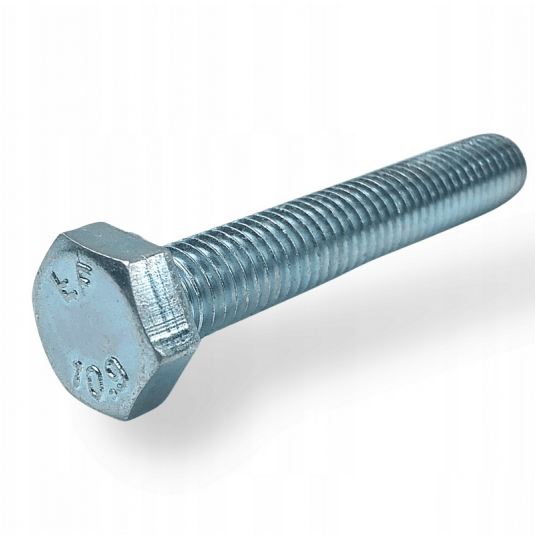 Śruba M8x60mm sześciokątna 8.8 ocynk -zdjęcie numer 1