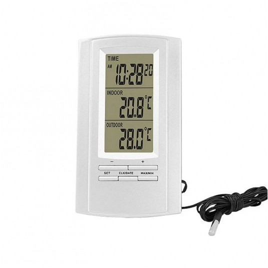 Stacja pogodowa bezprzewodowa LTC STP03 srebrna -zdjęcie numer 1