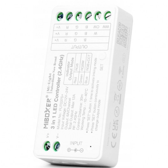 Sterownik MiLight RGBRGBW 12-24V 12A FUT037S+ -zdjęcie numer 1