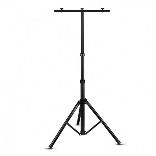 Stojak statyw podwójny do lamp halog./naświetlaczy -zdjęcie numer 1