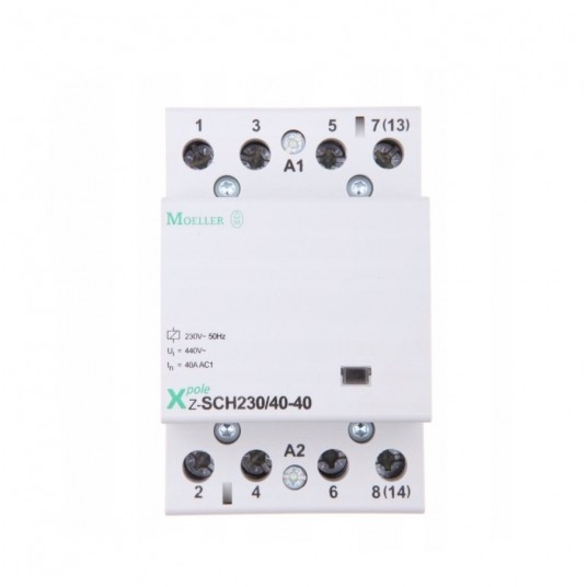 Stycznik modułowy 40A 4Z 0R 230V AC Z-SCH230/40-40 -zdjęcie numer 1