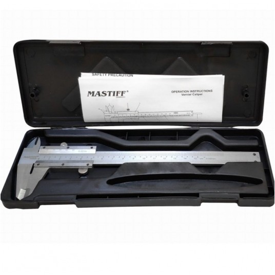 Suwmiarka metalowa zwykła L150 -zdjęcie numer 1