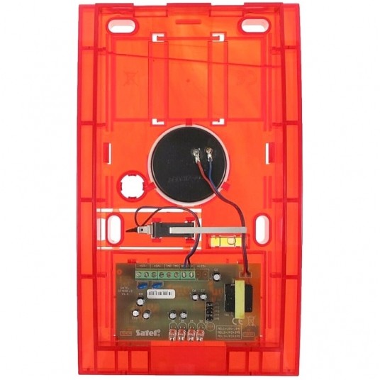 Sygnalizator al. zewnętrzny SP-4001 czerwony -zdjęcie numer 2