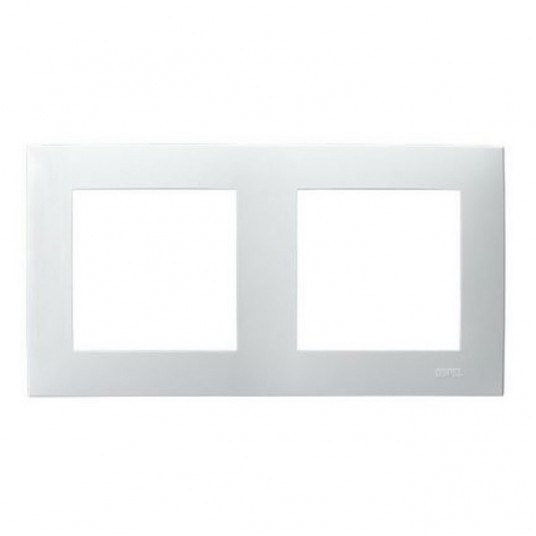 Szafir Ramka podwójna R-2Z/00 biały -zdjęcie numer 1