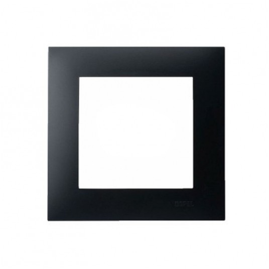 Szafir Ramka Pojedyncza czarny metalik 1X -zdjęcie numer 1