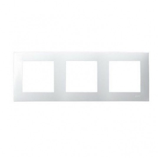 Szafir Ramka potrójna R-3Z/00 biały -zdjęcie numer 1