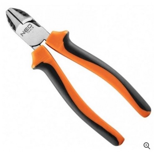 Szczypce boczne Neo do izolacji 180mm -zdjęcie numer 1
