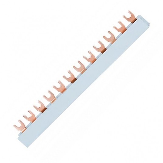 Szyna prądowa 3F 12-moduł. 10mm2 3 fazowa -zdjęcie numer 1