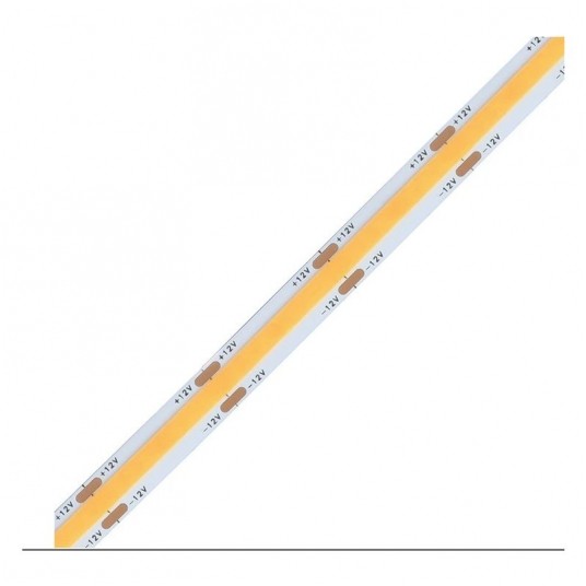 Taśma LED COB 12V 320LED 8W/m biała ciepła 5m IP20 -zdjęcie numer 1