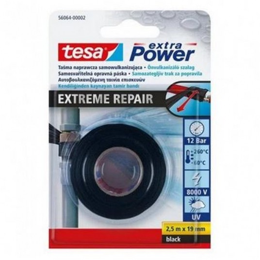 Taśma samowulkanizująca silikonowa 19mmx2,5m -zdjęcie numer 1