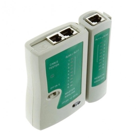 Tester sieci LAN i kabli telefonicz RJ45 RJ12 RJ11 -zdjęcie numer 1