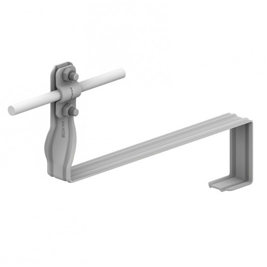 Uchwyt dachówkowy AN-28F/OG/-N profilowany prosty -zdjęcie numer 1