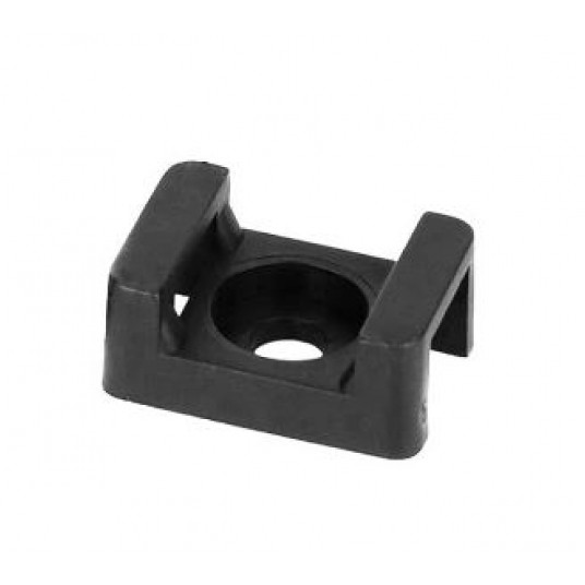 Uchwyt opaski 8,8mm czarny przykręcany op. 20szt. -zdjęcie numer 1