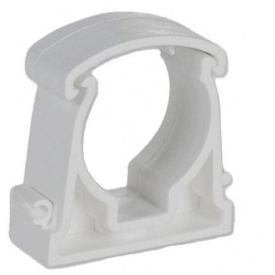 Uchwyt zamykany UZ-25 do montażu rur 25mm szary -zdjęcie numer 1