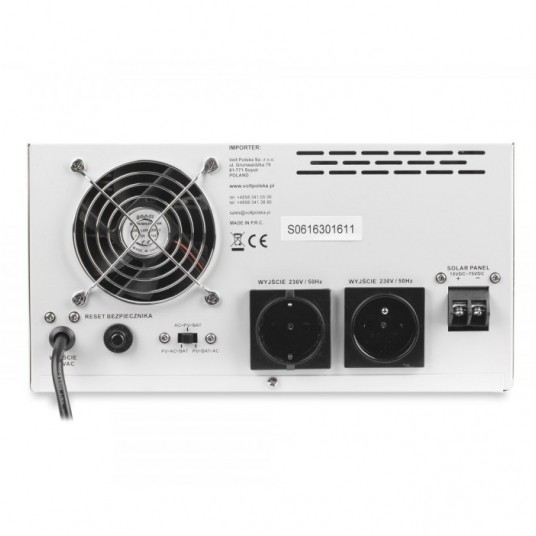 UPS SAZ SINUS PRO-1500S 12V 1500VA solarna PV VOLT -zdjęcie numer 4