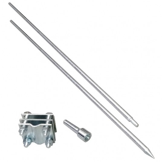 Uziom kompletny ANI-3M 3m fi16mm z złączem krzyż. -zdjęcie numer 1