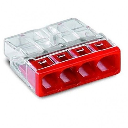 WAGO 2273-204 Szybkozłączka 4x0,5-2,5mm2 WAGO -zdjęcie numer 1