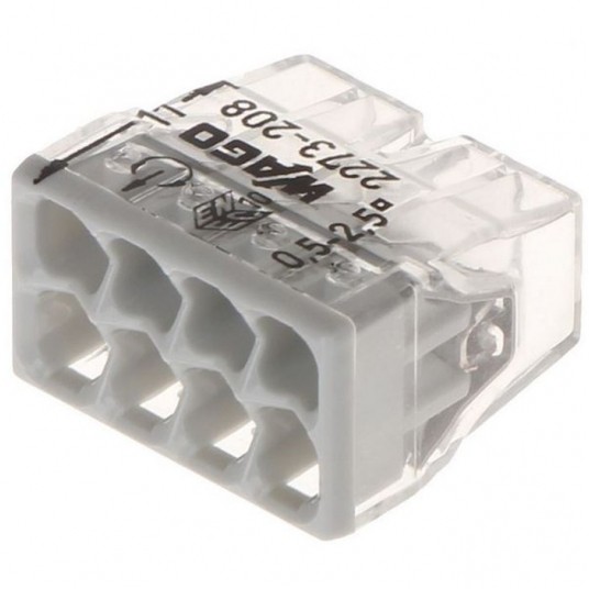 WAGO 2273-208 Szybkozłączka 8x0,5-2,5mm2 -zdjęcie numer 1