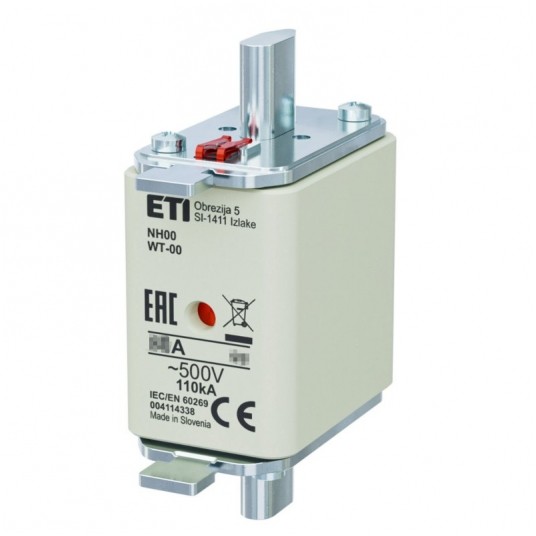 Wkładka top.80A 500V AC WT-00C/GG -zdjęcie numer 1